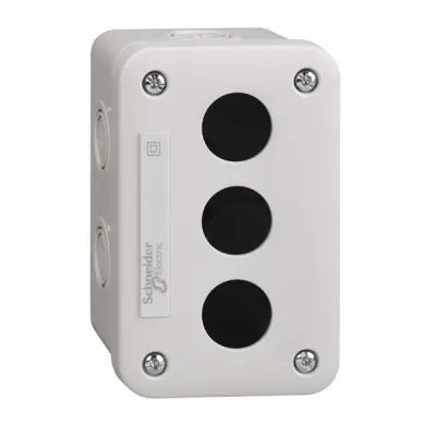 Schneider Electric - XALE3 - Control station, empty, 3 holes - 1