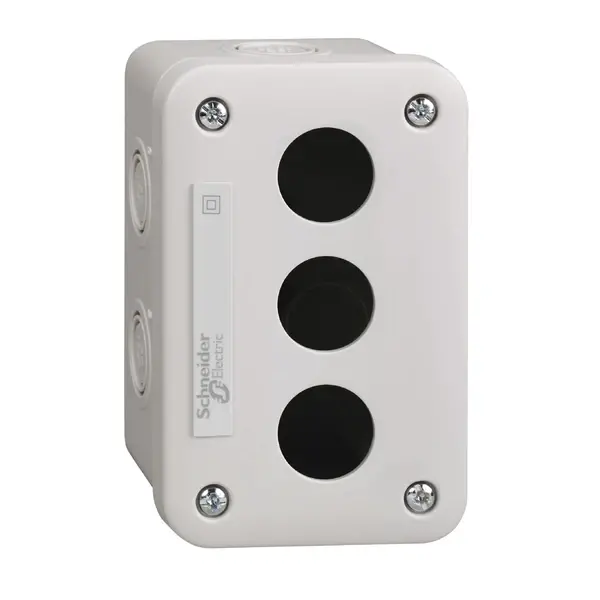 Schneider Electric - XALE3 - Control station, empty, 3 holes - 1