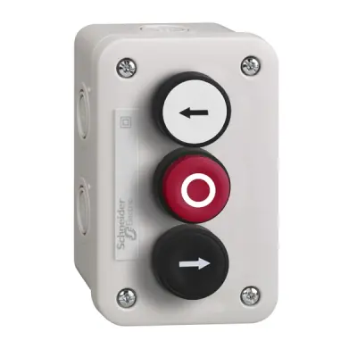 Schneider Electric - XALE3251 - ENCLOSUREWHITE PB ARROW 1 NORED PROJ. PB - 1