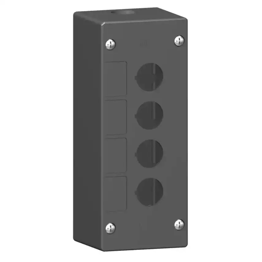 Schneider Electric - XALG04 - 4 P.B EMPTY CONT. BOX - 1