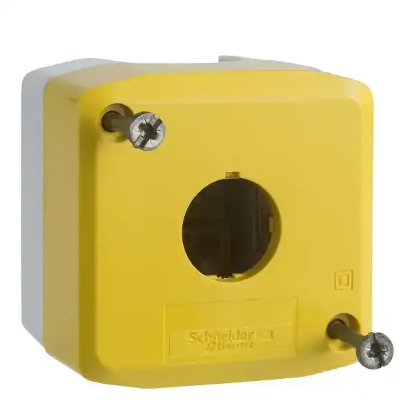 Schneider Electric - XALK01 - Control station, empty, yellow - 1