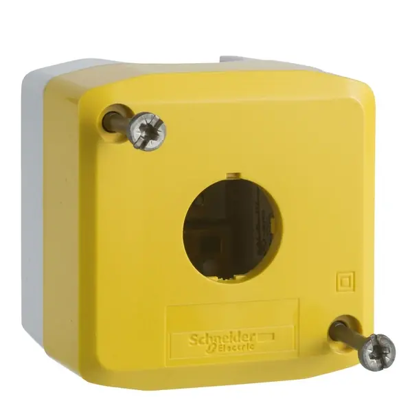 Schneider Electric - XALK01H7 - 1 P.B.EMPTY YELL.CONT.BOX - 1