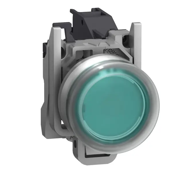 Schneider Electric - XB4BP381GEX - AEx PUSHBUTTON GREEN WITH BOOT & LEGEND - 1