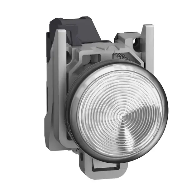Schneider Electric - XB4BVBM1GEX - AEx WHITE LED PILOT LIGHT 24 240V - 1