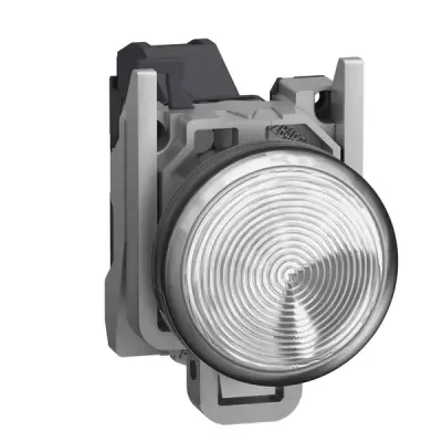 Schneider Electric - XB4BVBM1GEX - AEx WHITE LED PILOT LIGHT 24 240V - 1