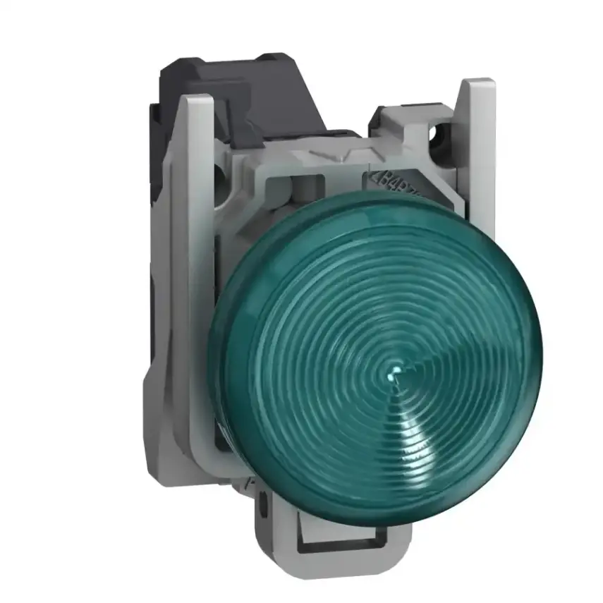 Schneider Electric - XB4BVBM3GEX - AEx GREEN LED PILOT LIGHT 24 240V - 1