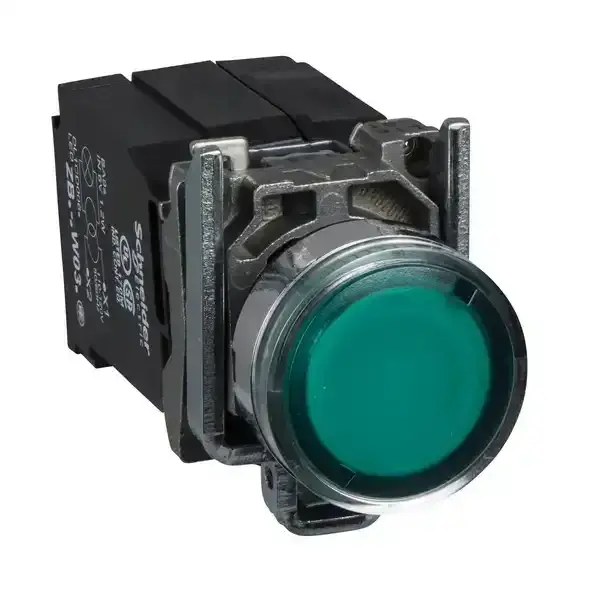 Schneider Electric - XB4BW3345 - ILLUMINATED PUSHBUTTON - 1