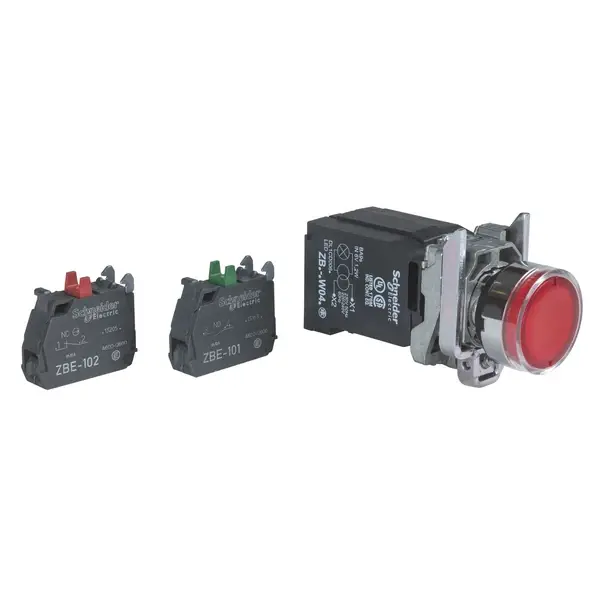 Schneider Electric - XB4BW3445 - ILLUMINATED PUSHBUTTON - 1