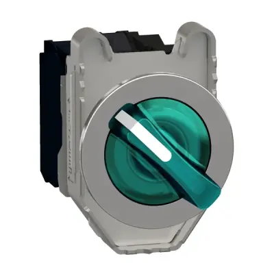 Schneider Electric - XB4FK123B5 - FLUSH ILL SW GR 2POS 24V 1NO 1NC - 1