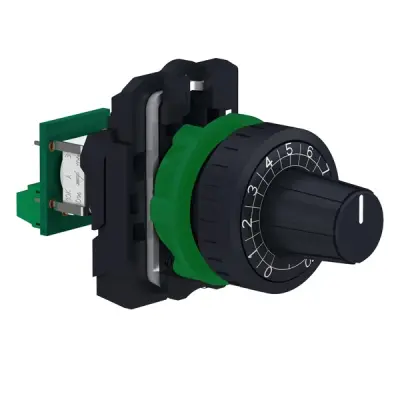 Schneider Electric - XB5AD912R10K - HEAD AND POTENTIOMETER R10K - 1