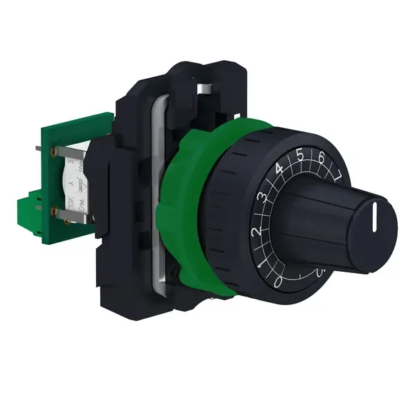 Schneider Electric - XB5AD912R10K - HEAD AND POTENTIOMETER R10K - 1