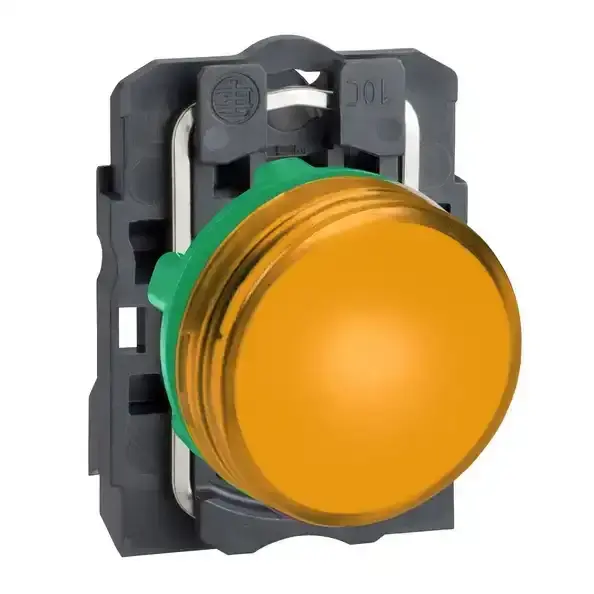 Schneider Electric - XB5AVM5 - Pilot light, complete, 230-240V, Orange - 1