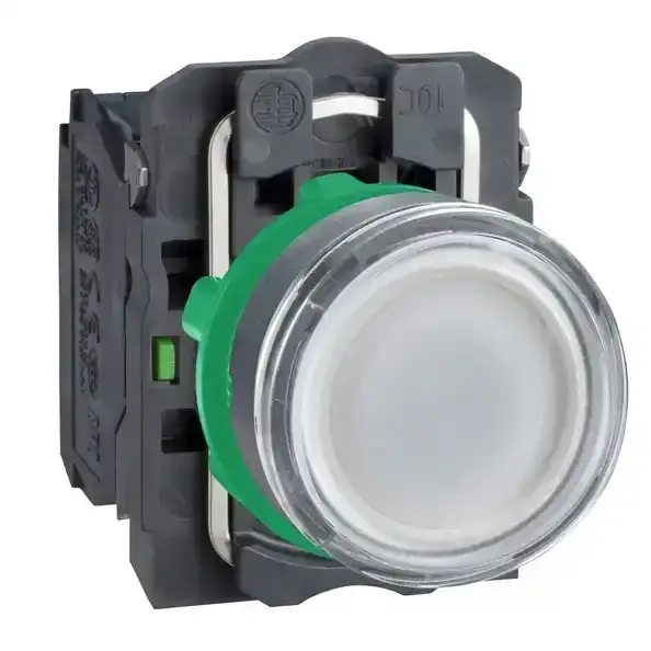 Schneider Electric - XB5AW31B5 - ILLUMINATED PUSHBUTTON - 1
