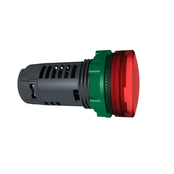 Schneider Electric - XB5EVM4 - MONOLITHIC LED PILOT LIGHT, RED, 230V - 1
