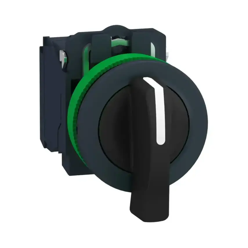 Schneider Electric - XB5FJ33 - FLUSH SS LONG HANDLE 3 POS STAY PUT 2NO - 1