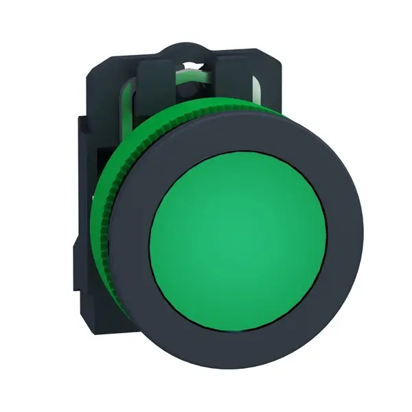 Schneider Electric - XB5FVM3 - FLUSH compl. Pilot light 230 240V Green - 1