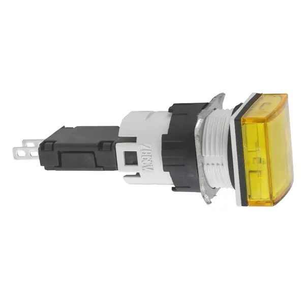 Schneider Electric - XB6CV5BB - SQUARE PIL.LIGHT YELLOW 6 - 1