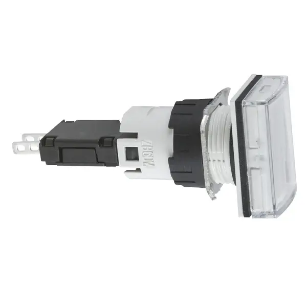 Schneider Electric - XB6DV1BB - RECT.PILOT LIGHT WHITE 6- - 1
