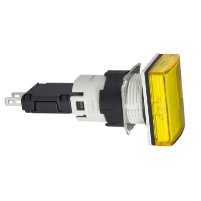 Schneider Electric - XB6DV5BB - RECT.PILOT LIGHT YELLOW 6 - 1