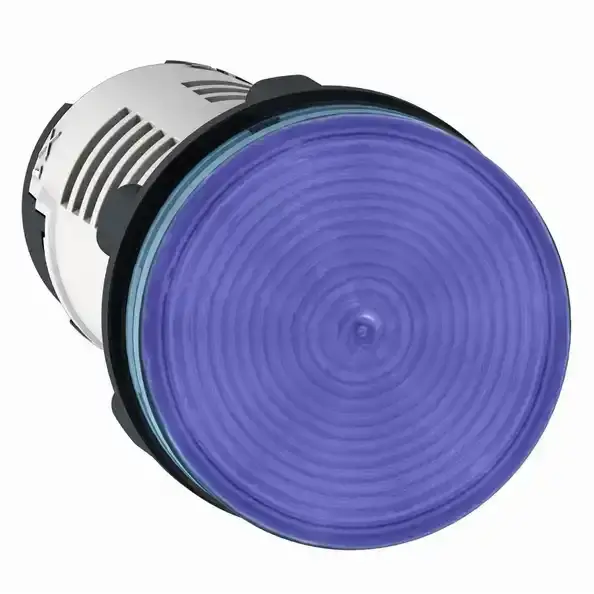 Schneider Electric - XB7EV06BP - pilot light led blue 24v - 1