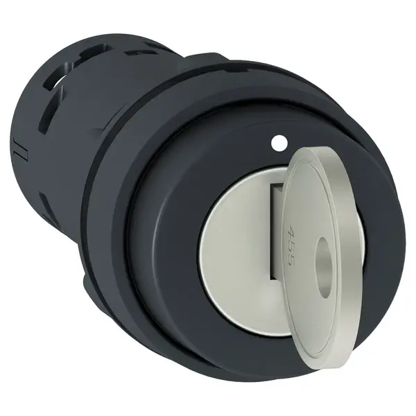 Schneider Electric - XB7NG33 - Selector switch, 3 pos. 2 NO, key - 1
