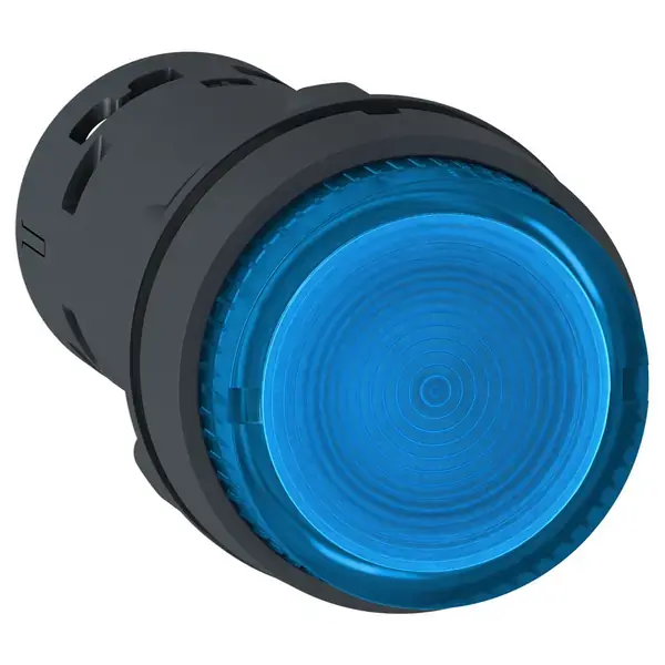 Schneider Electric - XB7NW36B1 - ILLUM. P.B - LED - SPRING RTN -1NO - BLU - 1