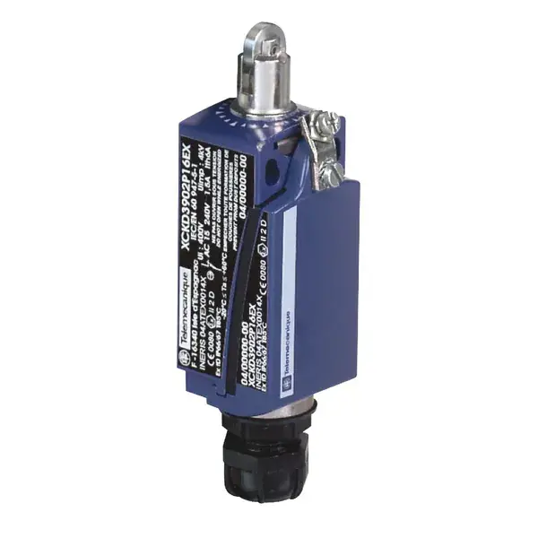 Schneider Electric - XCKD3902P16EX - LIMIT SWITCH XCKD EX ROLLER PLUNGER - 1