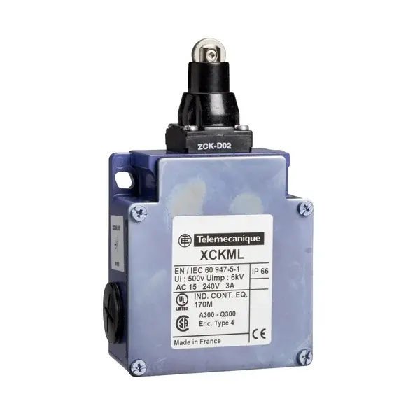 Schneider Electric - XCKML502H29 - LIMIT SWITCH XCKML ROLLER PLUNGER - 1