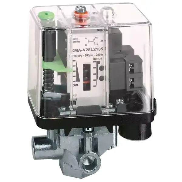 Schneider Electric - XMAV25L2135 - PRESSURE SWITCH XMA ADJ. DIF. 25 BAR - 1
