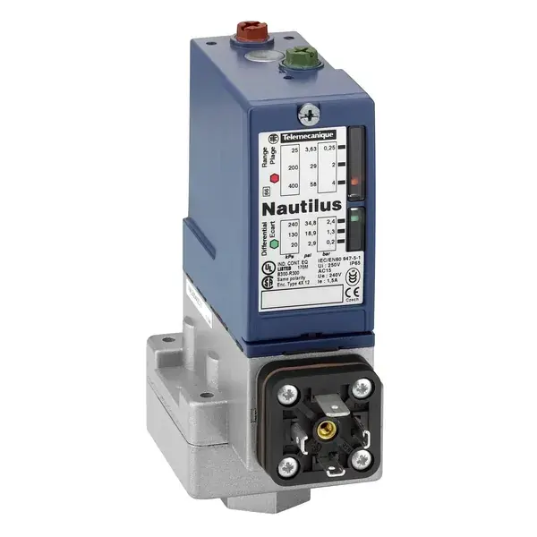 Schneider Electric - XMLBM02V2C11 - PRESSURE SWITCH XMLB ADJ. DIF. -1 BAR - 1