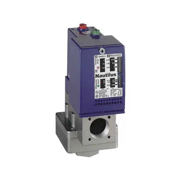Schneider Electric - XMLC002B2S11 - PRESSURE SWITCH XMLC ADJ. DIF. 2.5 BAR - 1