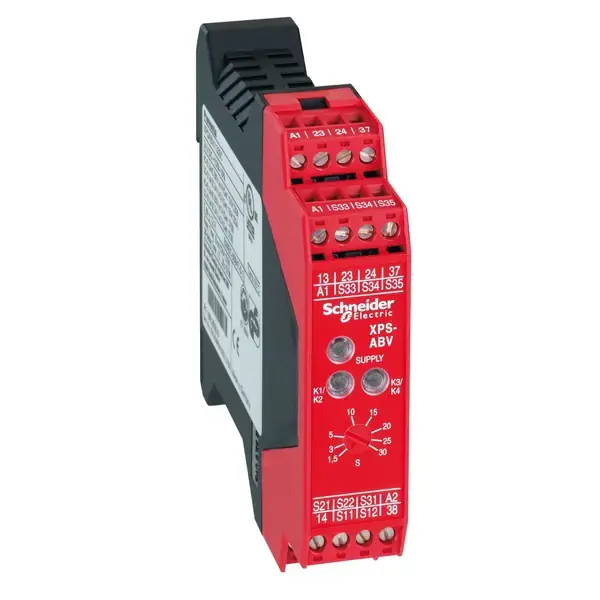 Schneider Electric - XPSABV11330P - SAF.MOD.TIME.DELAY.30S 24V DC - 1