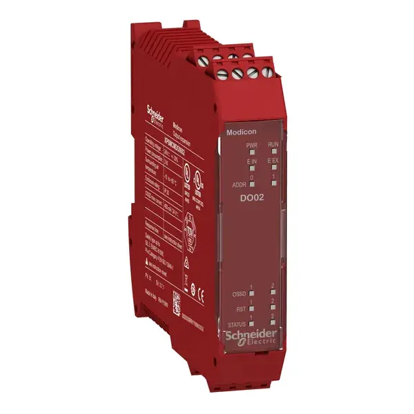Schneider Electric - XPSMCMDO0002 - 2 DO PAIRS EXPANSION SCREW TERM - 1