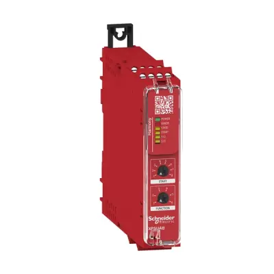 Schneider Electric - XPSUAB31CP - Safety module UAB Cat.1 48-230V screw - 1