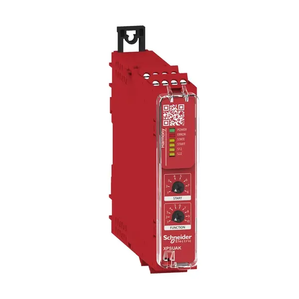 Schneider Electric - XPSUAK12AP - Safety module UAK Cat.4 24V screw - 1