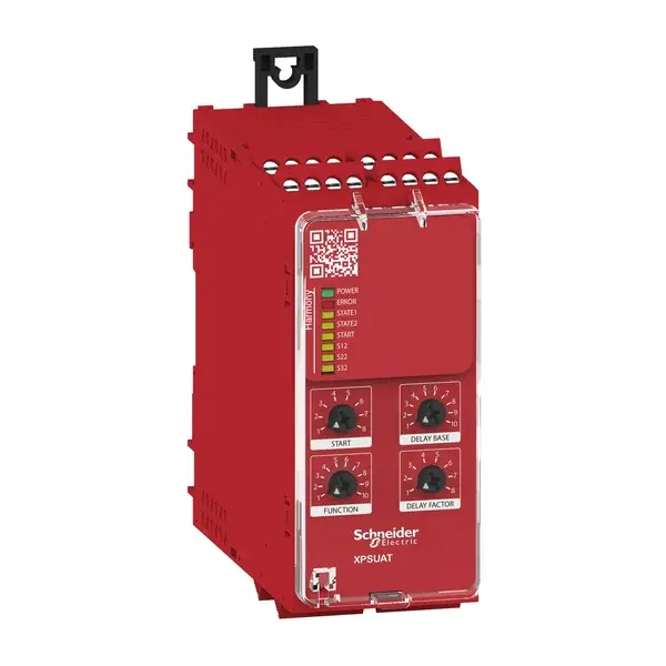 Schneider Electric - XPSUAT13A3AP - Safety module UAT Cat.4 24V screw - 1