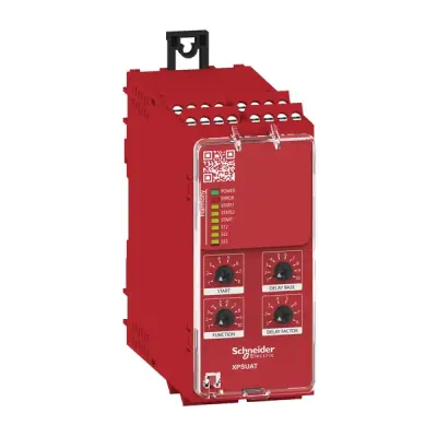 Schneider Electric - XPSUAT13A3AP - Safety module UAT Cat.4 24V screw - 1