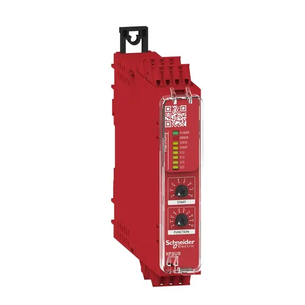 Schneider Electric - XPSUS12AC - Safety module US Cat.4 24V spring - 1