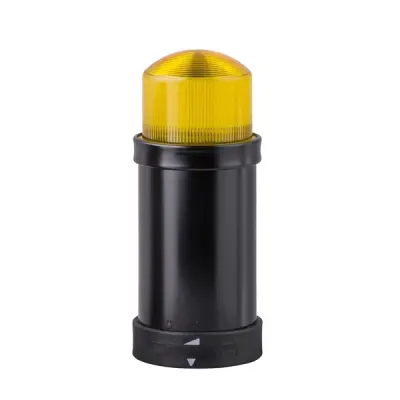 Schneider Electric - XVBC6B8 - Tower light,flashing,yellow,24 V AC/DC - 1