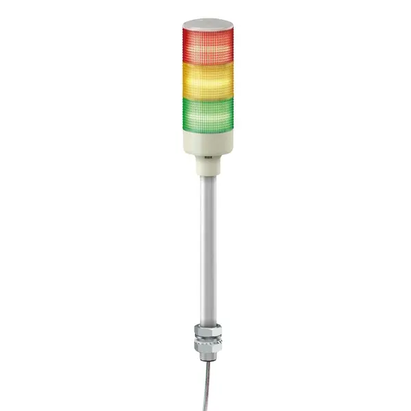 Schneider Electric - XVGB3T - Tower light,RAG,dir.mount with pole - 1