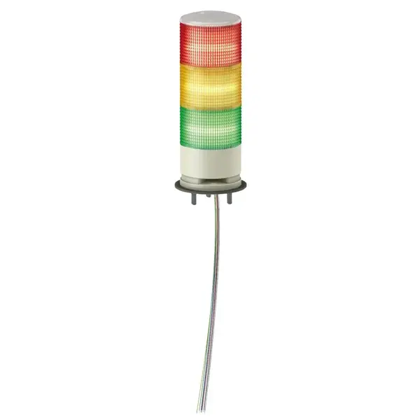 Schneider Electric - XVGB3W - Tower light, RAG,direct Mount - 1