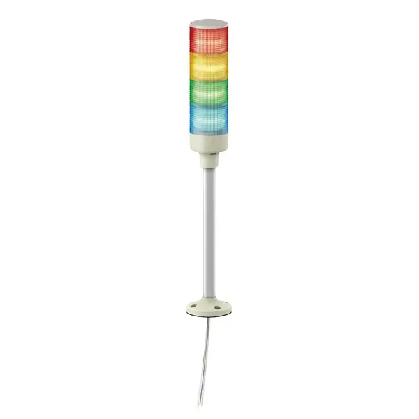 Schneider Electric - XVGB4SH - Tower light, RAGB, fixing plate - 1
