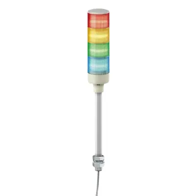 Schneider Electric - XVGB4ST - Tower light,RAGB,dir.mount with pole - 1