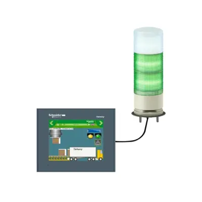 Schneider Electric - XVGU3SWV - USB Tower light, direct mount - 1