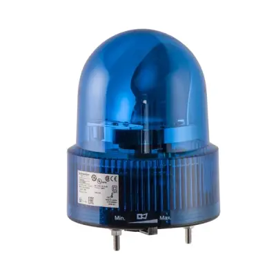 Schneider Electric - XVR12B06 - Rotating light, blue, LED, 24V AC/DC - 1