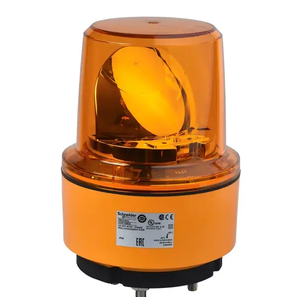 Schneider Electric - XVR13B05 - ROTATING MIRROR BEACON LED 130 MM 24 V O - 1