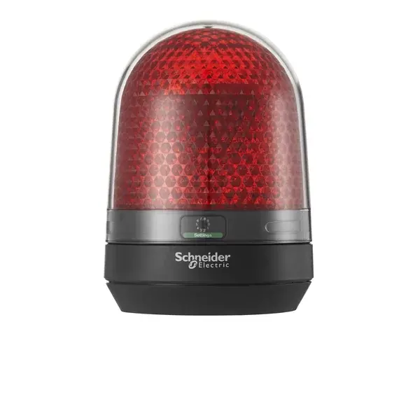 Schneider Electric - XVR3M04 - BEACON NO BUZZER AC RED - 1
