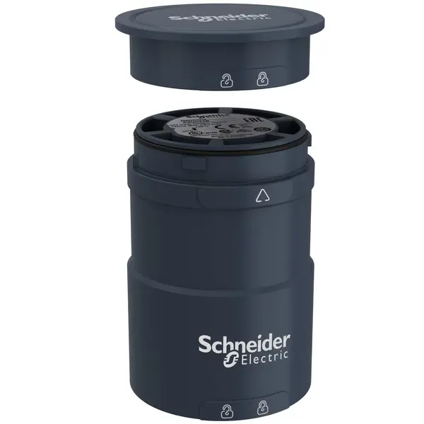 Schneider Electric - XVUC21B - XVU base and cover,24VAC/DC, black - 1