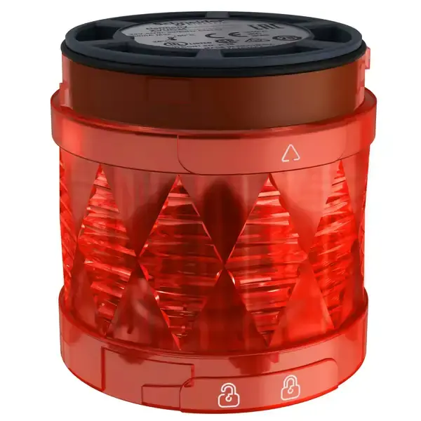 Schneider Electric - XVUC24 - Tower light ,steady, red unit - 1