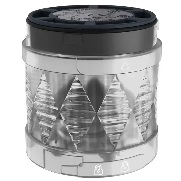 Schneider Electric - XVUC27 - Tower light ,steady, white unit - 1